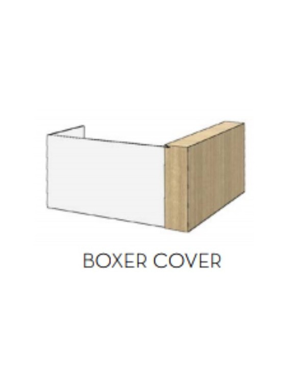 Entourage Modular Reception Desk Boxer Cover Option